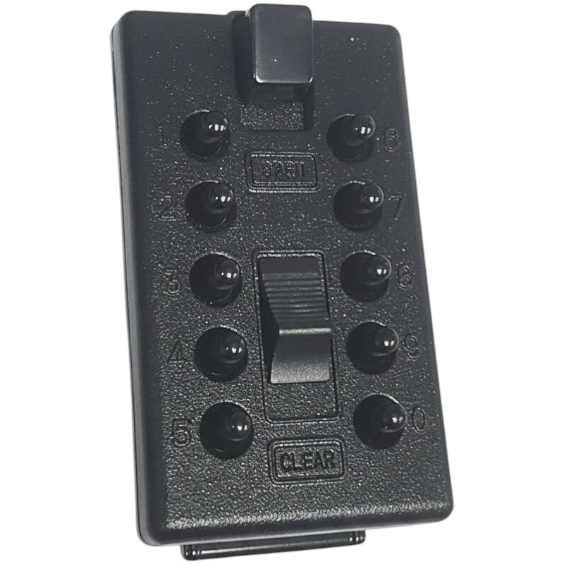 Kidde 001314 KeySafe Slimline Lid Only - Push - Finish: Black