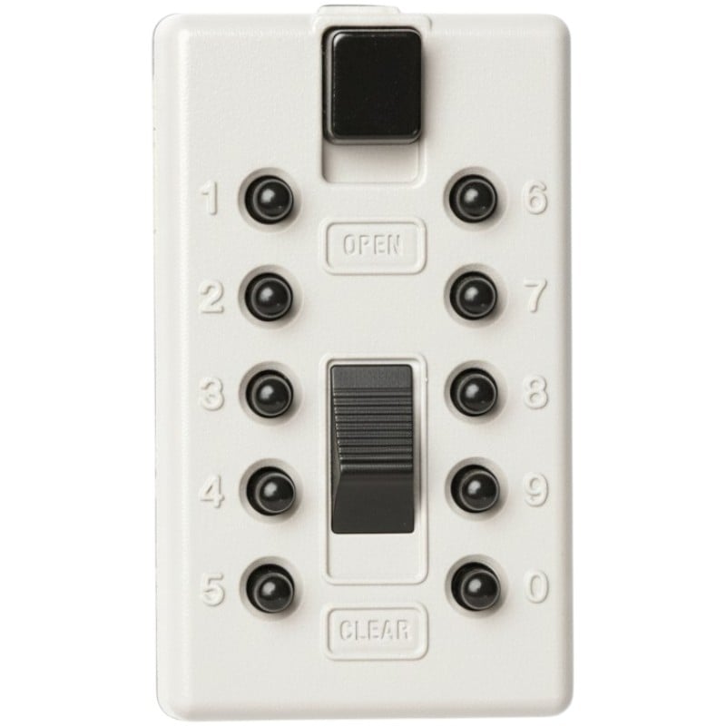 Kidde 001522 KeySafe Slimline Lid Only - Push - Finish: White