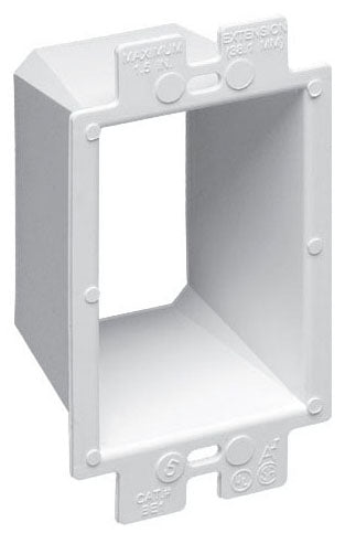 Arlington BE1 1-Gang Electrical Outlet Box Extender 25 Pack