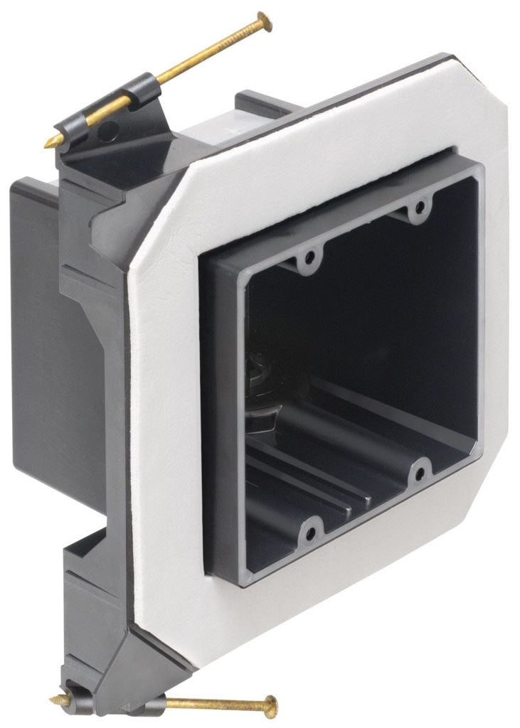 Arlington FN102FL Nail Mount Plastic 2-Gang Flanged Vapor Box 10 Pack