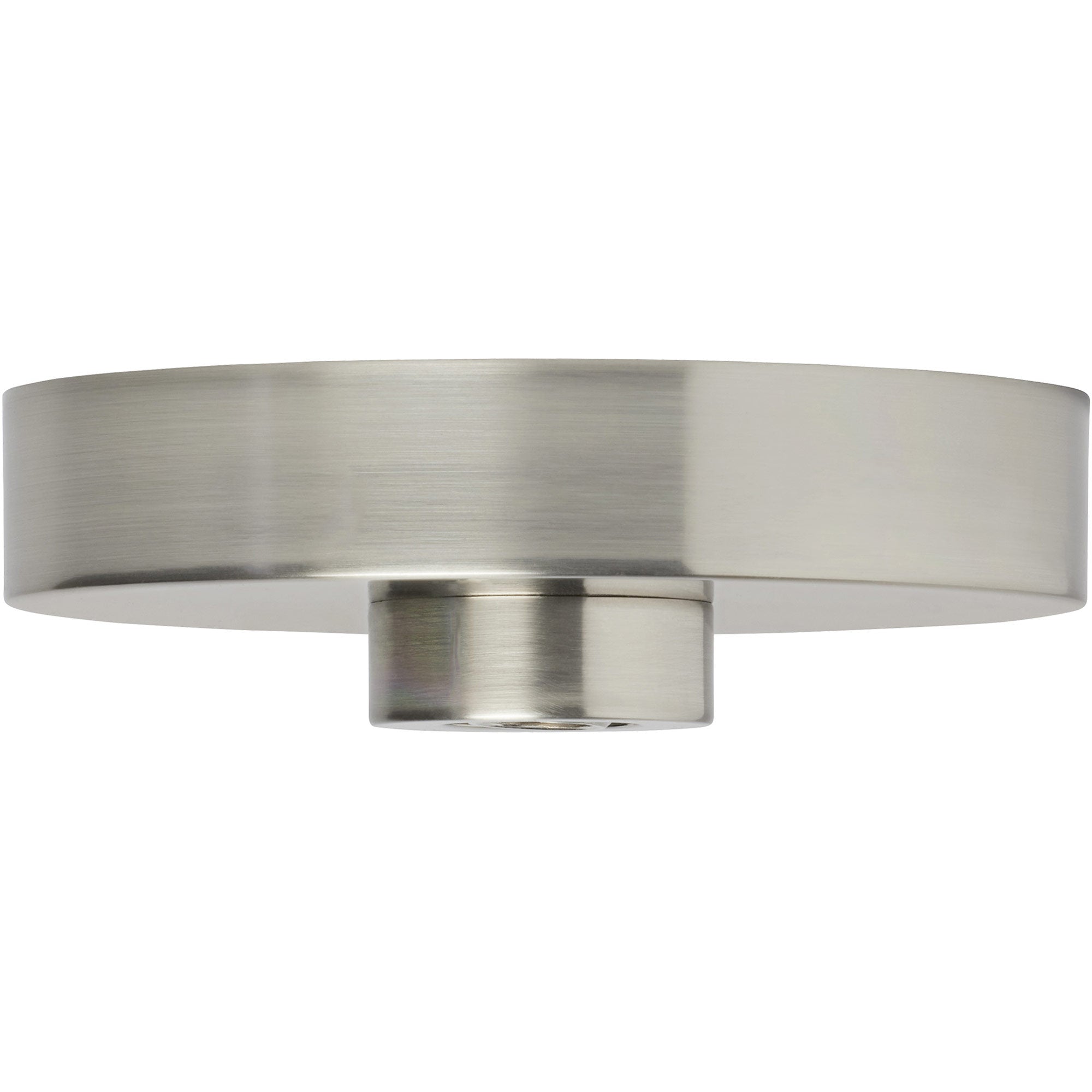 Visual Comfort Architectural 700SHLCNPY5S Line Voltage 5 Inch Shallow Canopy, Satin Nickel Finish