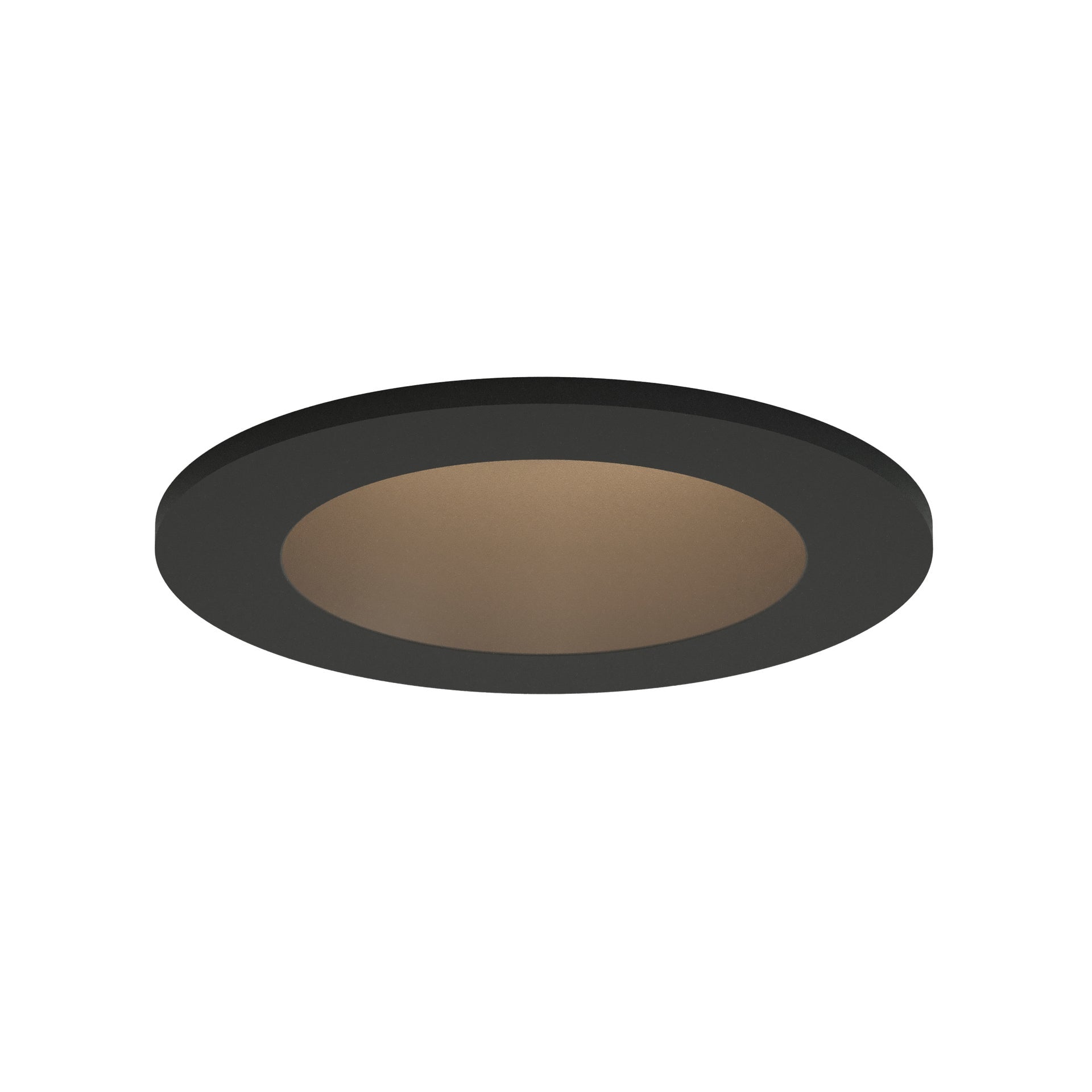 CSL Lighting DLT3RIC-30-RFSTBK Forme 3" Standard Round Downlight Trim - CCT: 3000K - Finish: Black