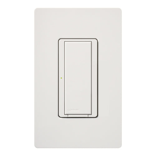 Lutron MSC-S8AM-SW Maestro Satin Single Pole/Multi-Location Switch, 8A Light, 3A Fan, Snow White Finish