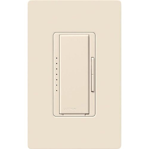 Lutron MALV-600-LA Maestro Magnetic Low-Voltage Dimmer, Wattage 450W Max, Voltage 120V, Light Almond Finish