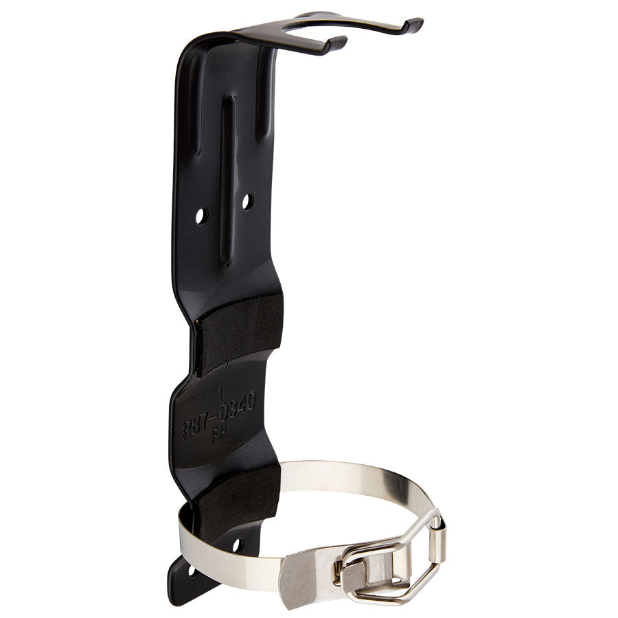 BRK First Alert BRACKET5 Heavy Duty Fire Extinguisher bracket designed to accommodate the First Alert 5 pound fire extinguishers