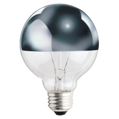 Westinghouse Lighting 0315600 40 Watt G25 Half Chrome Incandescent Light Bulb