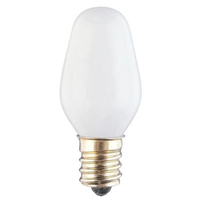 Westinghouse Lighting 0379500 4 Watt C7 White Incandescent Light Bulb