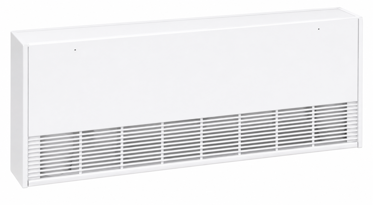 Ouellet OPA3077BL Architectural Cabinet Convector - Voltage: 277V - Wattage: 3000W - Finish: White