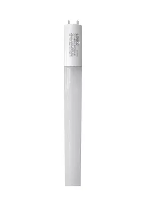 SATCO S11974 48-in LED T8 Tube, Hybrid, G13, Wattage 12W, Lumens 1700 lm, Voltage 120-277V, Color Temperature 3000K, Frosted