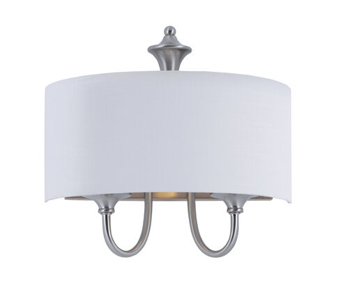 Maxim Lighting 10012WLSN Bongo 1 Light 14 inch Satin Nickel Wall Sconce Wall Light