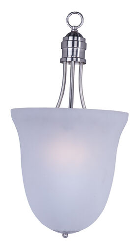 Maxim Lighting 10048FTSN Logan 3 Light 13 inch Satin Nickel Entry Foyer Pendant Ceiling Light