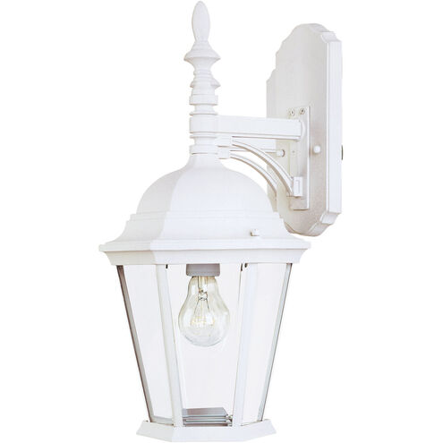 Maxim Lighting 1004WT Westlake 1 Light 19 inch White Outdoor Wall Mount Light