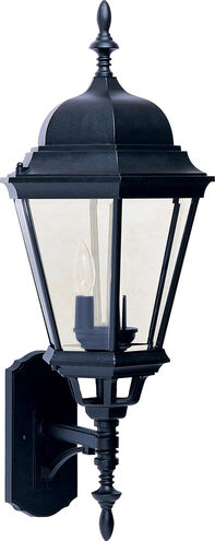 Maxim Lighting 1006BK Westlake 3 Light 28 inch Black Outdoor Wall Mount Light