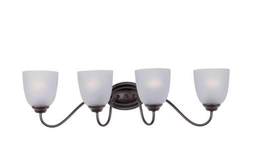 Maxim Lighting 10074FTOI Stefan 4 Light 30 inch Oil Rubbed Bronze Bath Vanity Wall Light
