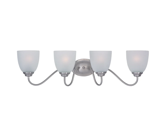 Maxim Lighting 10074FTSN Stefan 4 Light 30 inch Satin Nickel Bath Vanity Wall Light