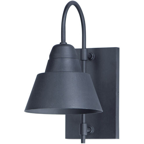 Maxim Lighting 10103BK Shoreline 1 Light 15 inch Black Outdoor Wall Mount Light