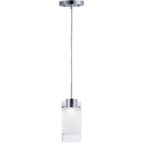 Maxim Lighting 10192CLFTPC Scope LED 5 inch Polished Chrome Single Pendant Ceiling Light