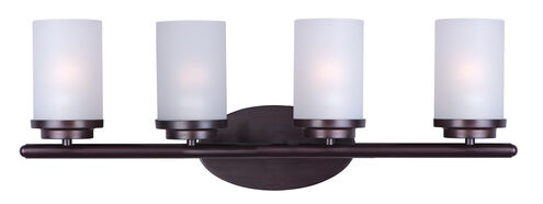 Maxim Lighting 10214FTOI Corona 4 Light 26 inch Oil Rubbed Bronze Bath Vanity Wall Light