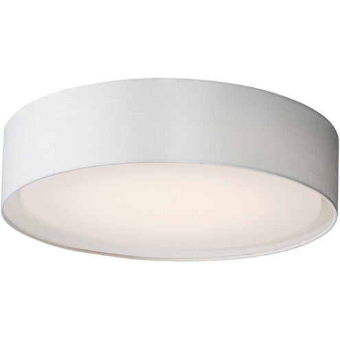 Maxim Lighting 10222WL Prime LED 20 inch Flush Mount Ceiling Light White Linen