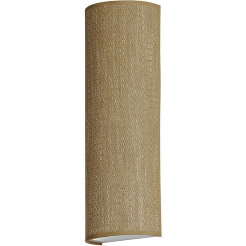 Maxim Lighting 10228GC Prime LED 6 inch ADA Wall Sconce Wall Light Grass Cloth