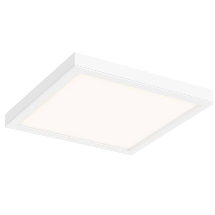 DALS Lighting CFLEDSQ14-CC-WH 14" Square LED Surface Mount, Multi-Color Temperature, Lumens 1600Lm, Voltage 120V, Wattage 26W, White Finish