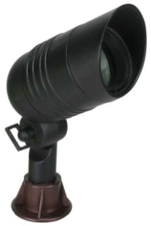 Orbit 1051-GN Cast Aluminum Hooded Slim Bullet Landscape Light, Green Finish