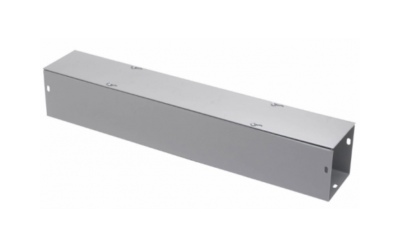 Wire Guard Systems 10FE Flanged End - No Knockouts - NEMA 1 - 10" x 10"