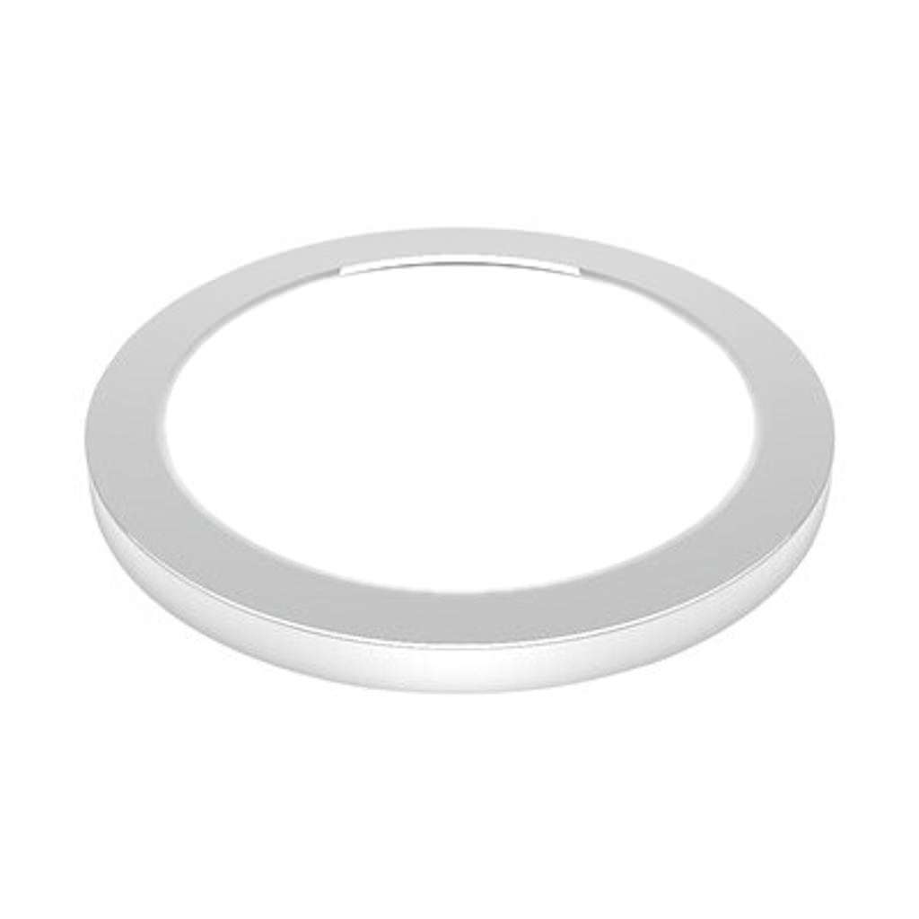 Eiko SSDR4/TRIM/SI 4" Slim Surface Downlight Silver Trim