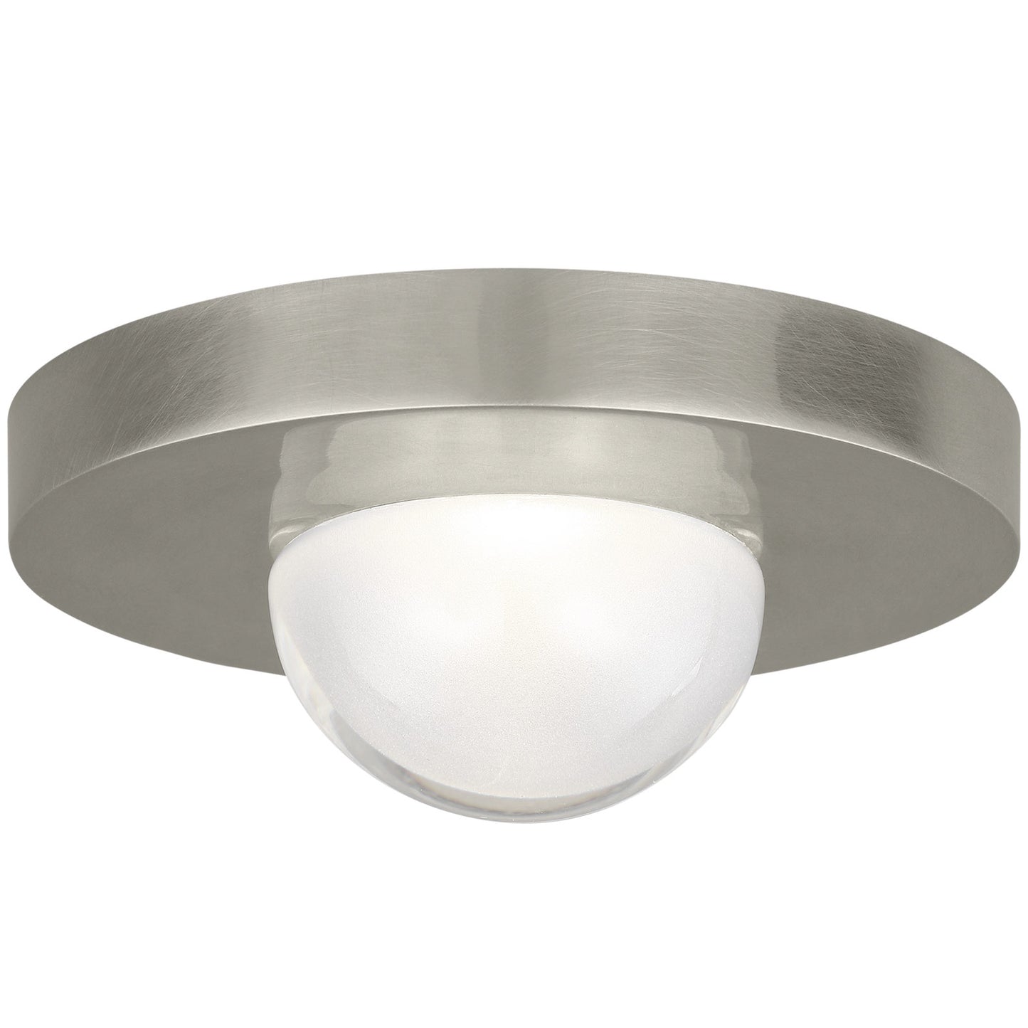 Visual Comfort Architectural 700FMEBL2N-LED927 Kelly Wearstler Ebell Mini 4.5" LED Flush Mount Antique Nickel 2700K