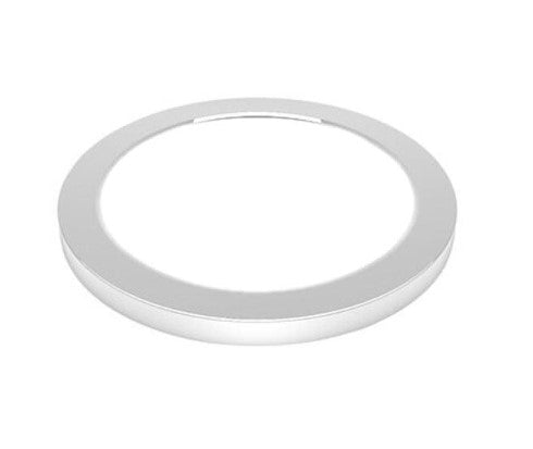 Eiko SSD6-TRIM-CH Slim Surface Downlight 6" Trim, Chrome Finish, Dry Rated