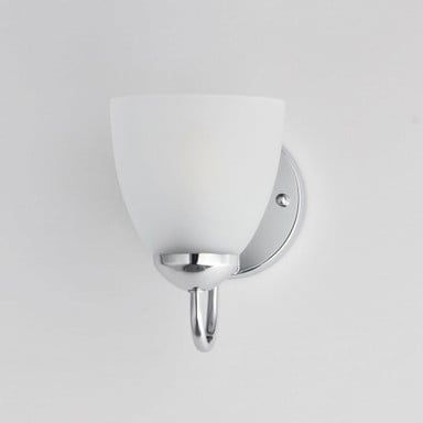 Maxim Lighting 11381FTPC Axis 1 Light Polished Chrome Wall Sconce Side View