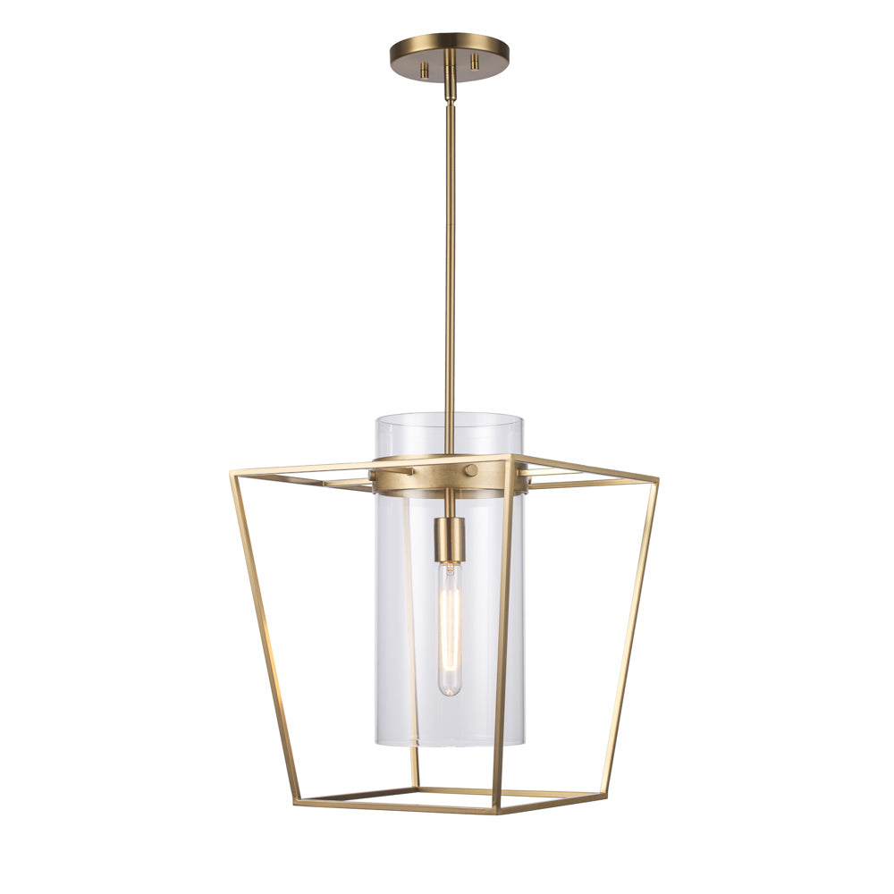 Trans Globe Lighting 11391 AG antique gold pendant light