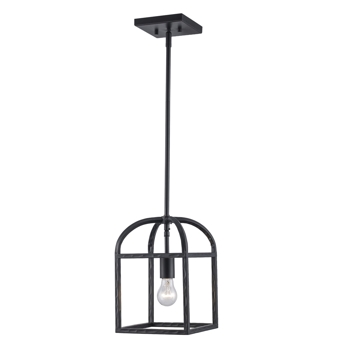 Trans Globe Lighting 11811 BK Sabriel black pendant light