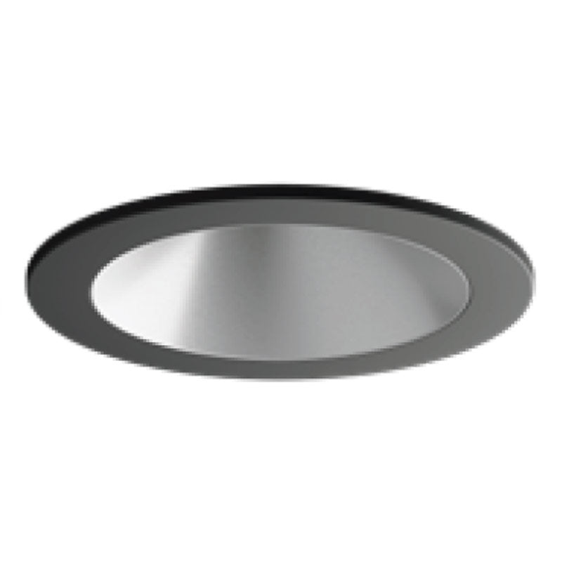 Visual Comfort Architectural ENCL2RRF-L12WD31DN-S-B Entra CL 2" 12W 3000K Warm Dim LED Remodel Downlight Black Trim, Satin Silver Reflector