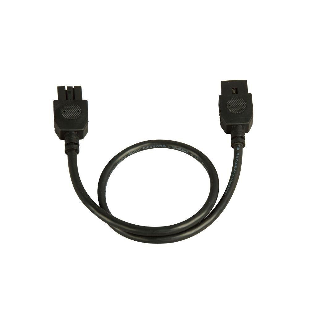 Maxim Lighting 87875BK CounterMax Mxinterlink4 12 Inch Black Connector Cord