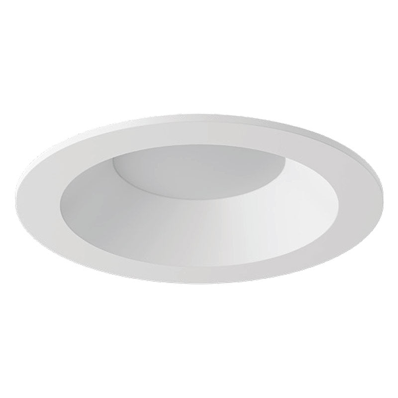 Visual Comfort Architectural EN3RF15W-OW Entra 3" Round Trim – Wall Wash – Flanged 0.5"-0.75" Ceiling Thickness – White Finish