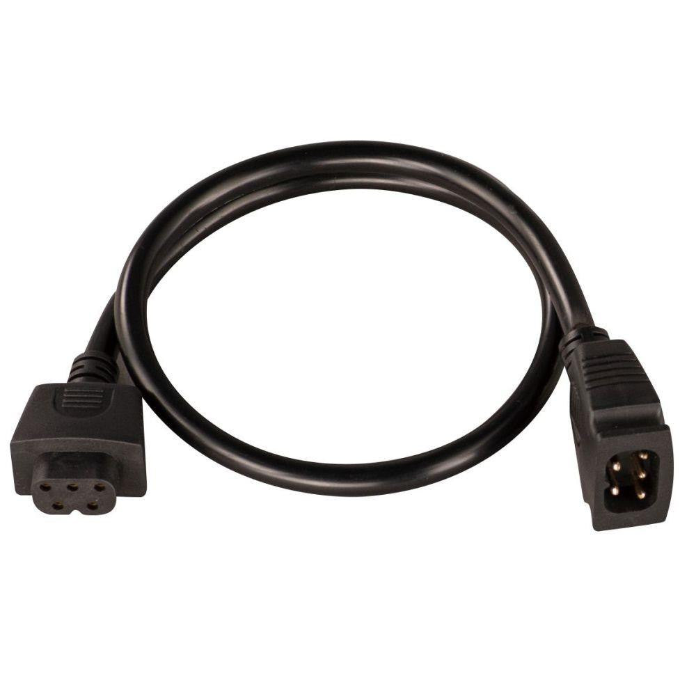 Maxim Lighting 88965BK CounterMax Slim Stick 24 Inch Black Interlink Cord
