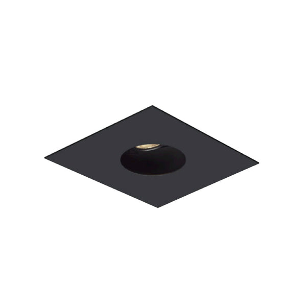 Visual Comfort Architectural EMT11RFF-B Element EMT 1x1 Multiples Spot Round Flanged Trim - Black Finish
