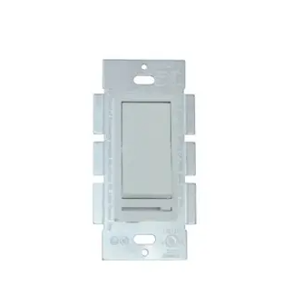 Cyber Tech Lighting SW-DM-600-12-3/LED/WH Rocker Switch w/ Slide Dimmer, Single Pole/3-Way, 18 AWG, Wattage 150W, White