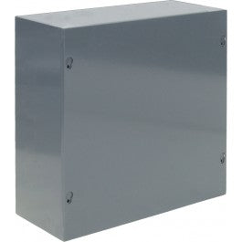 ORBIT 12126NK Nema Type 1 Screw Cover Enclosure Without K.o. 12” X 12” X 6”