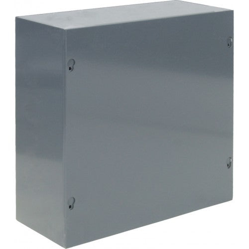 ORBIT 12128NK Nema Type 1 Screw Cover Enclosure Without K.o. 12” X 12” X 8”