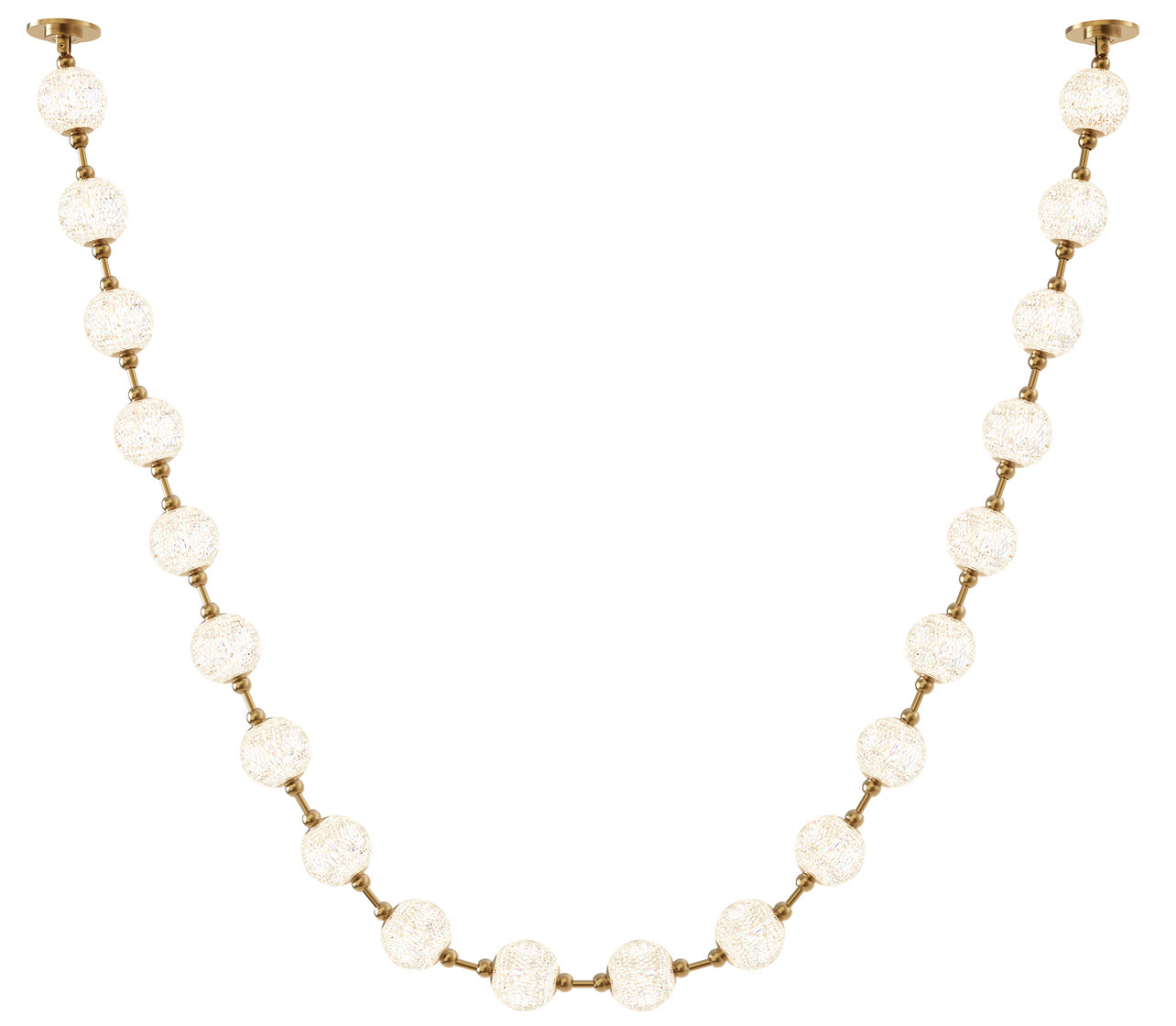 Alora Lighting PD321720NB Marni LED 4.38 inch Natural Brass Pendant Ceiling Light