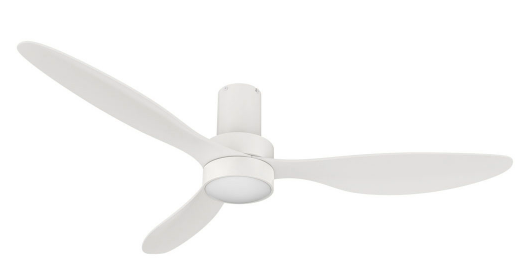 Carro USA SFR523N4-L11-W1-1-FM Aurora Contemporary LED 52" Ceiling Fan, White Finish