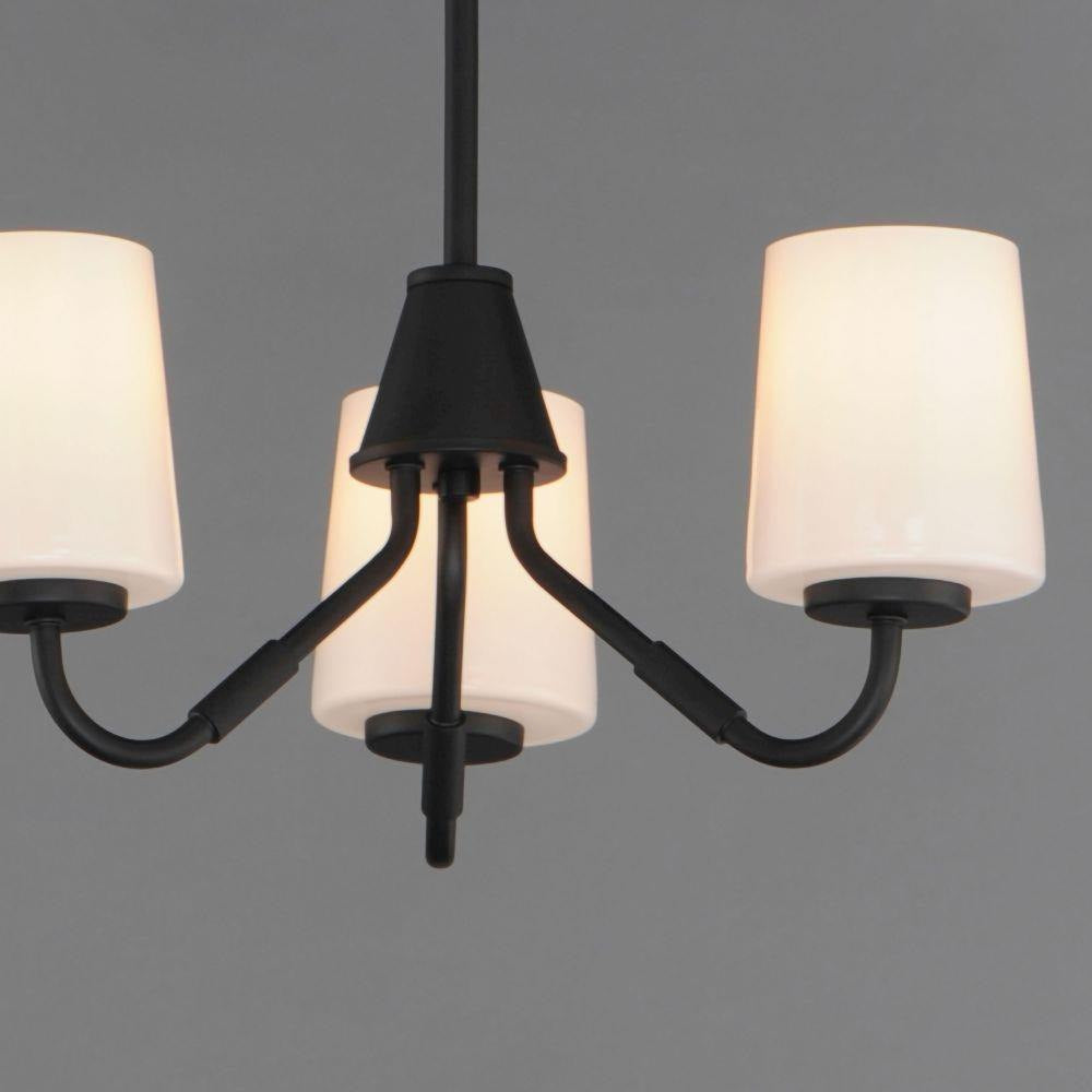 Maxim Lighting 12695WTPC Durham 3 Light Mini Chandelier Detail Shot