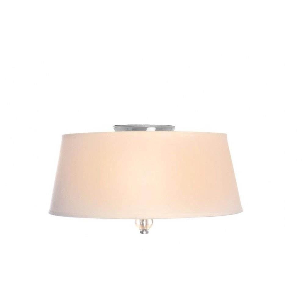 Maxim Lighting 12751WTPN Rondo 3 Light 15 inch Polished Nickel Flush Mount Ceiling Light