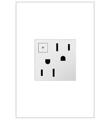 Legrand ARPS152W4 15A Energy Saving Manual On/Off Outlet - Finish: White