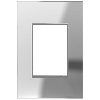 Legrand AWM1G3MR1 Mirror 1-Gang Screwless Wall Plate - Finish: Mirror
