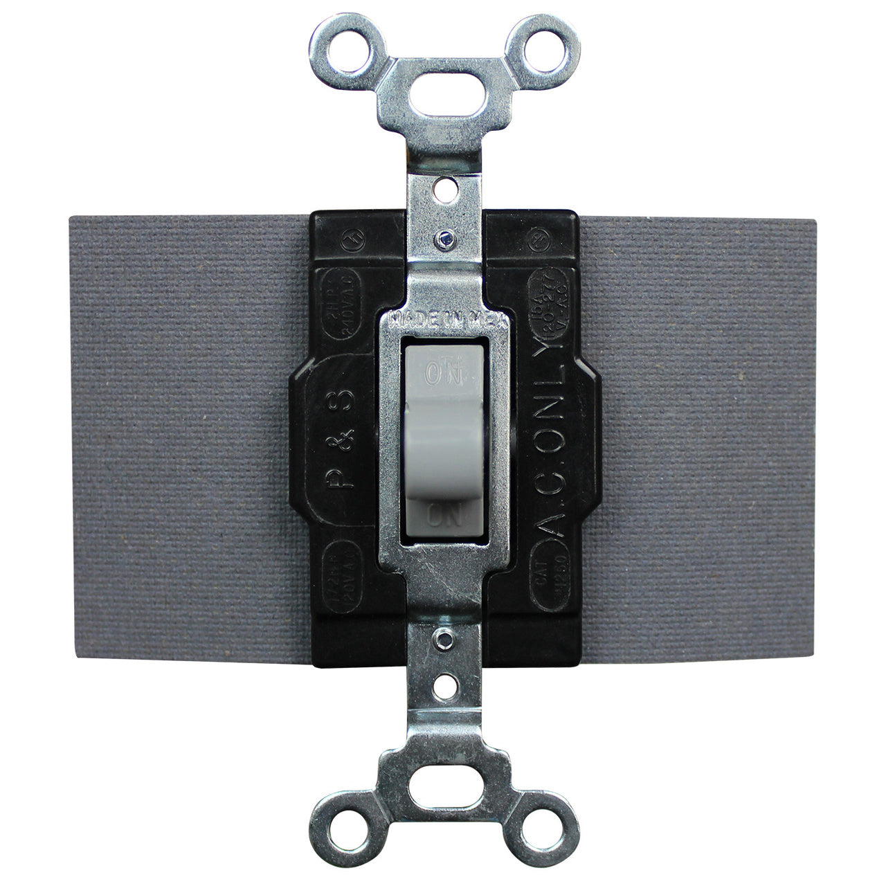 Wattstopper 1250-GRY Heavy Duty Momentary Toggle Switch Gray