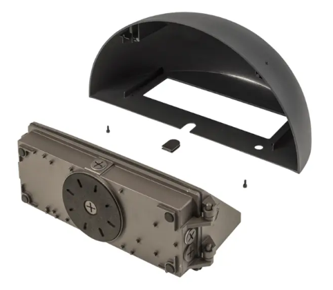 Keystone KT-WPLED-M5-QS-1-KIT-B Shell for Full Cut Off Wall Packs, Quarter Sphere, Black