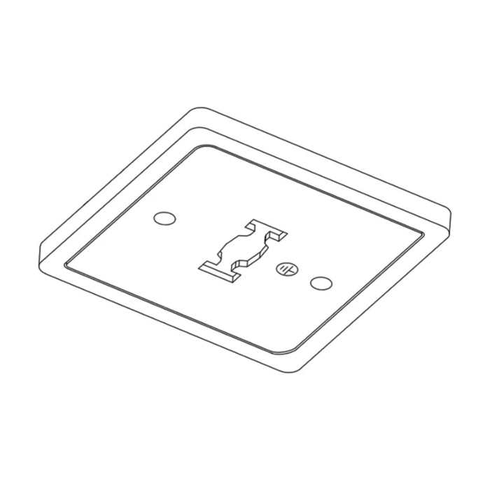 Westgate TR-MONC-BK 3-Wire Track Mono Canopy - Black